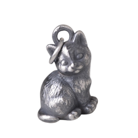 Pendentif en argent chaton