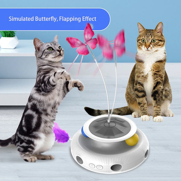 Jouet Papillon Magique pour Chats