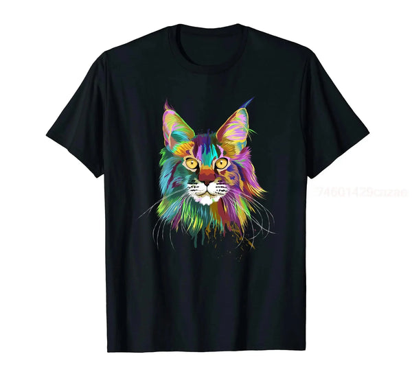 T-shirt Doux Maine Coon
