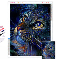 Maine Coon 5D 5D Diamond Painting - AB Diamants carrés 20x25