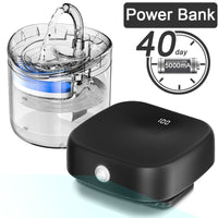 Batterie pour fontaine pour chat USB 5000mAh