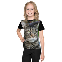 T-shirt ras du cou enfant Maine Coon - T2 - Vêtements et