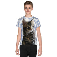 T-shirt adolescent Bébé Maine Coon - 8 - Hauts