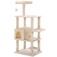 Arbre à chat large 146 cm - Modèle: Contadora - Arbre à