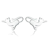 Boucles d'oreilles chats argent 925 - Bijoux | La boutique du Maine Coon