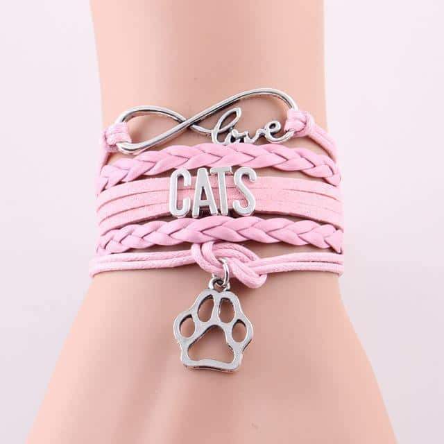 Bracelet amoureux rose