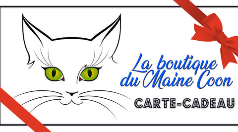 Carte-Cadeau de la Boutique du Maine Coon - 10,00 € - Carte 