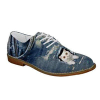 Chaussures chat blanc pour homme - Chaussures | La boutique du Maine Coon