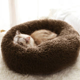 Couchage moelleux pour chat - 100cm / Noir - couchage