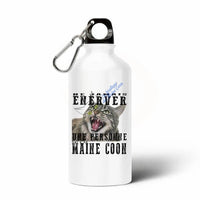 Gourde en alumunium Maine Coon - Unique / Blanc - Bouteille