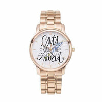 Montre "Cats rule the world" - Montre | La boutique du Maine Coon