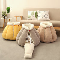 Couchage cachette chaud pour chat - Couchages pour animaux 