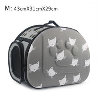 Sac de transport têtes de chat - M 43x31x29cm - Accessoires