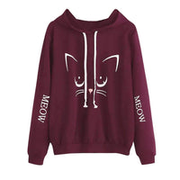 Sweat chat Miaou - Sweat | La boutique du Maine Coon