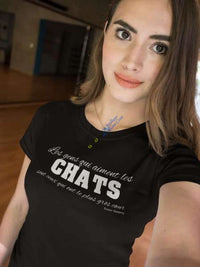 T-shirt Chat Exclusif pour femme - T-shirt