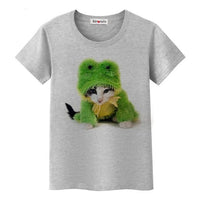T-shirt chaton déguisé - Gris / S - T-shirt