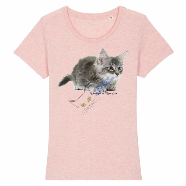 T-shirt Chat Angel Wings Halo Kitty – Design Mignon Avec Ailes Et Auréole – Unisexe
