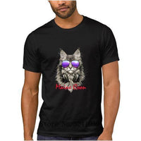 T-shirt Maine Coon DJ pour homme - T-shirt