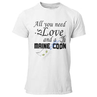 T-shirt Maine Coon homme All you need is a Maine Coon 