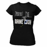 T-shirt Maine Coon j’peux pas j’ai Maine Coon Exclusif -