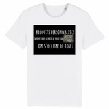 T-shirt unisexe personnalisable - Blanc / XS - T-shirt