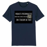 T-shirt unisexe personnalisable - Marine / XS - T-shirt