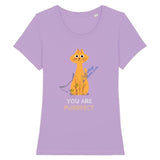T-shirt You are Purrfect - Lavande / XS - T-shirt