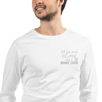 T-shirt à Manches Longues Love & Maine Coon - Blanc / XS - 