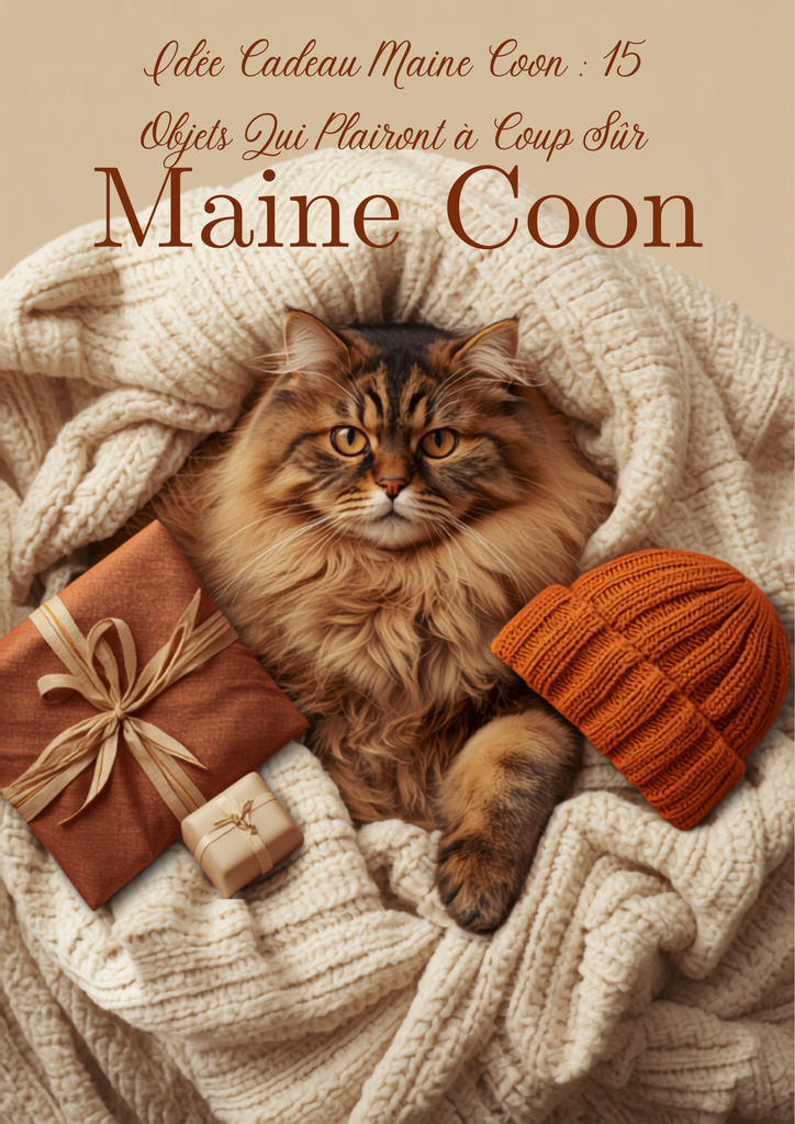 Idée Cadeau Maine Coon : 15 Objets Qui Plairont à Coup Sûr