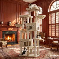 Arbre à Chat Tocumen 215 cm | XXL Premium Multi-Niveaux