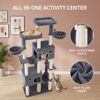 Arbre à Chat Tocumen 215 cm | XXL Premium Multi-Niveaux