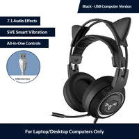 SOMiC Cat Ear Gaming Headset | Kawaii Design 4 Colors