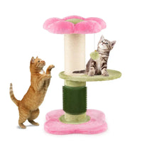 Arbre à Chat Santa Fe 69 cm | Mini Format Design Fleur