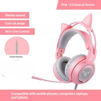 SOMiC Cat Ear Gaming Headset | Kawaii Design 4 Colors