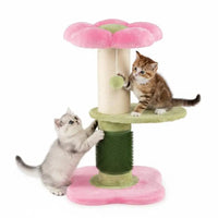 Arbre à Chat Santa Fe 69 cm | Mini Format Design Fleur