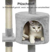 Arbre à Chat Carino 122 cm | Griffoir 4 Postes Multi-Chats