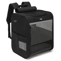 Détail du sac à dos de transport pour chat