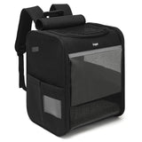 Détail du sac à dos de transport pour chat