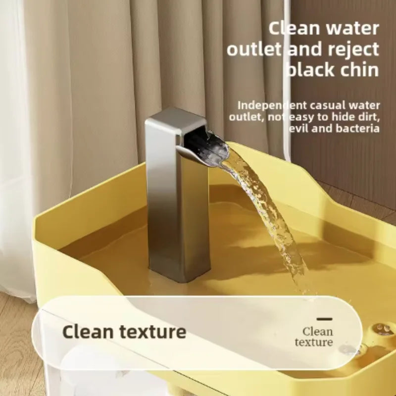 High-flow cat water fountain