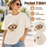 T-shirt kangourou porte-chat – vue 3