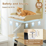 Hamac de Bureau pour Chat | Couchage Suspendu à Pince