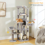 Arbre à chat 150 cm - Modèle : La Yegada - La boutique du Maine Coon