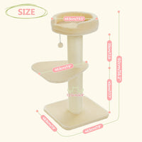 Arbre à chat 95 cm - Modèle : Santa Fe - La boutique du Maine Coon