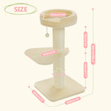 Arbre à chat 95 cm - Modèle : Santa Fe - La boutique du Maine Coon