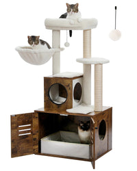 Arbre à chat de 127 cm - Modèle : Coiba - La boutique du Maine Coon