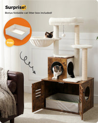Arbre à chat de 127 cm - Modèle : Coiba - La boutique du Maine Coon