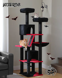 Arbre à chat Maine Coon 180 cm - Modèle : Cali - La boutique du Maine Coon