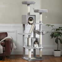 Arbre à chat Maine Coon 180 cm - Modèle : Cali - La boutique du Maine Coon