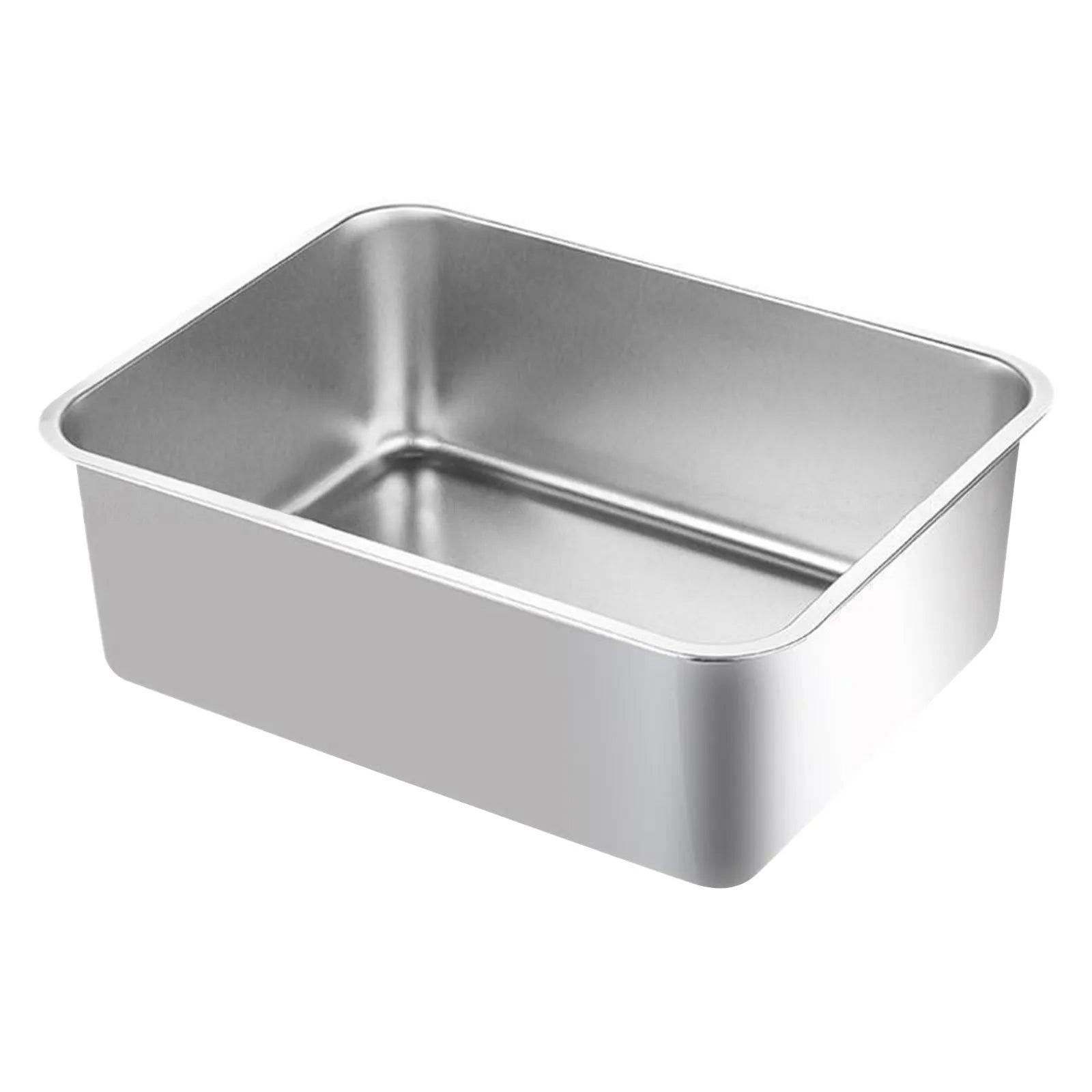 Bac à Litière Acier Inox - La boutique du Maine Coon