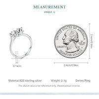 Bague Chat Éclatante Argent - La boutique du Maine Coon
